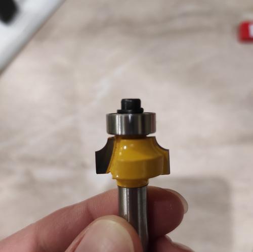 1/2 Inch Shank Cove Edging Molding Router Bit 1/2 Inch Radius Woodworking Cutter photo review