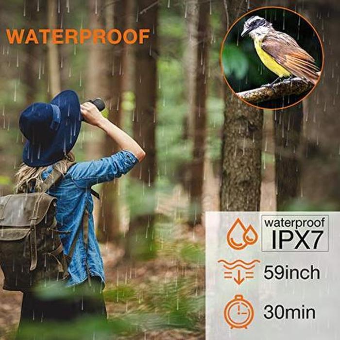 1000X Zoom Waterproof Monocular Mobile Telescope