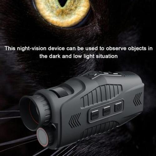 1080P HD Night Vision Monocular with 5x Digital Zoom for Hunting