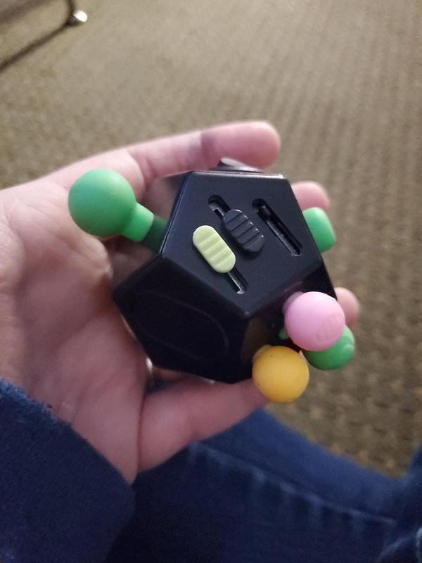 12-Side Fidget Cube for Stress, Anxiety, and Depression Relief photo review