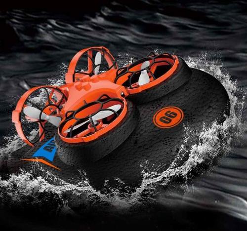 3-In-1 Air, Land &amp; Water Hovercraft Drone