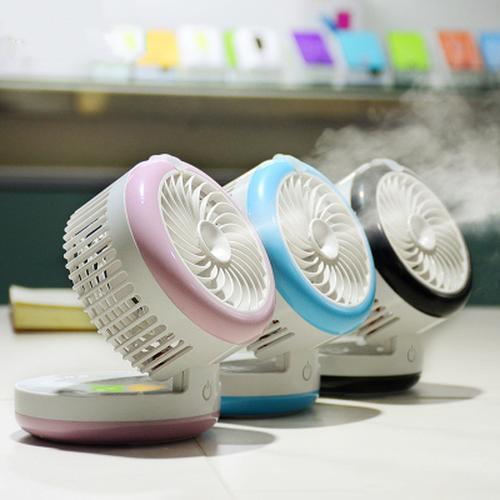 3-In-1 Fan &amp; Humidifier &amp; Power Bank - Cool Air And Power On The Go