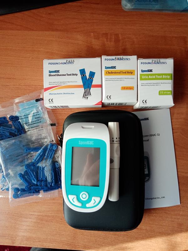 3 In 1 Health Monitor | Cholesterol-Glucose-Uric Acid Set photo review