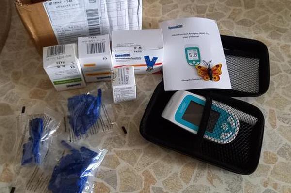 3 in1 Multifunction cholesterol uric acid glucose meter kit photo review