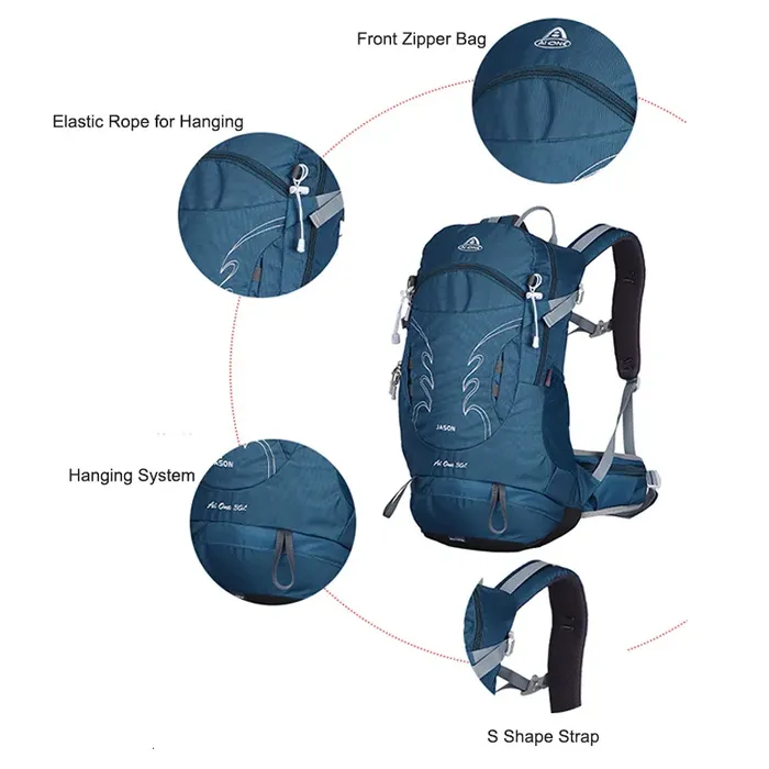 30L Hiking Backpack, Lightweight Travel Backpack, Waterproof Camping Backpack, Outdoor Hiking Backpack, Climbing Bag Camping