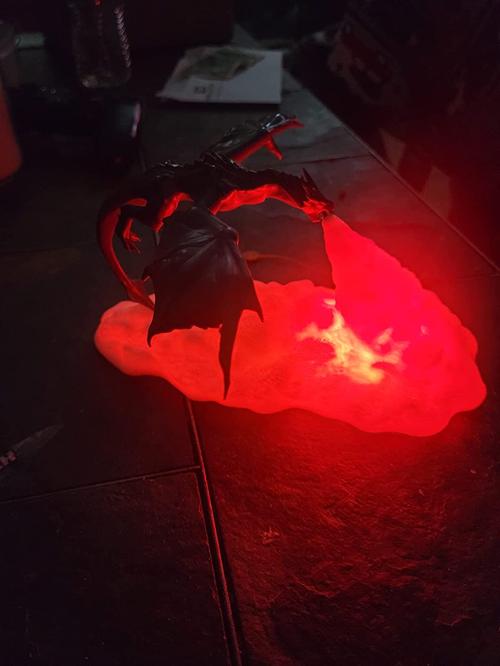 3D Printed LED Dragon Lamp: Unique Lighting for Home Decor photo review