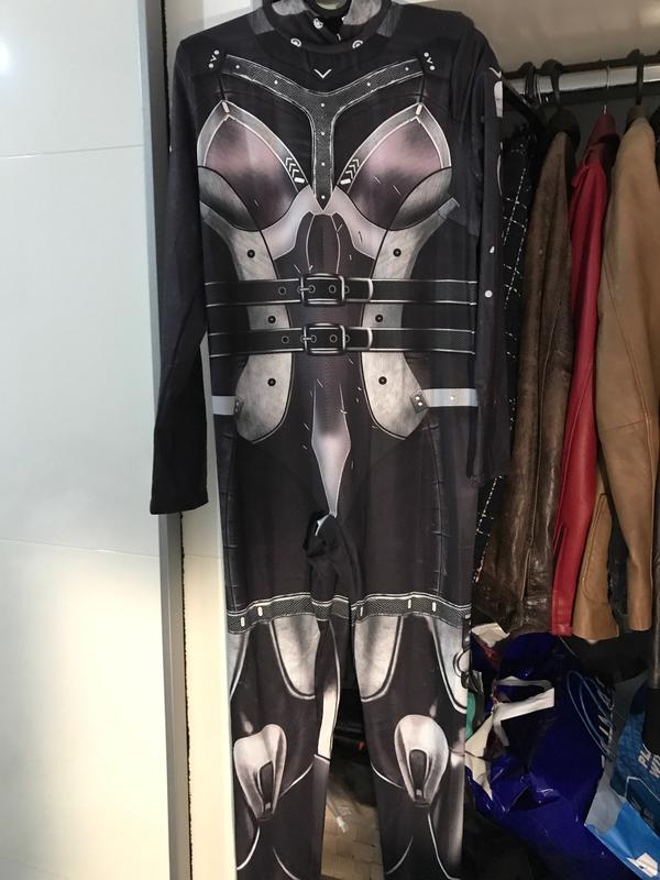 3D Robot Cyberpunk Bodysuit Costume S-Xl photo review