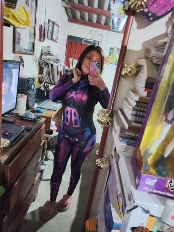 3D Robot Cyberpunk Bodysuit Costume S-Xl photo review