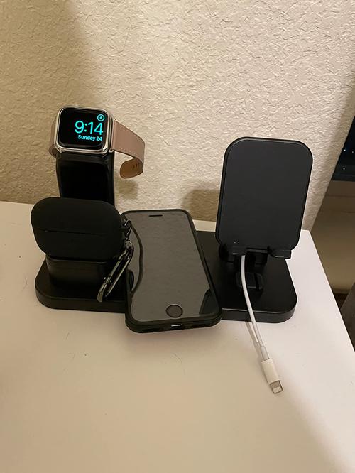 4-in-1 Wireless Charging Station for iPhone, AirPods, Apple Watch & Phone photo review