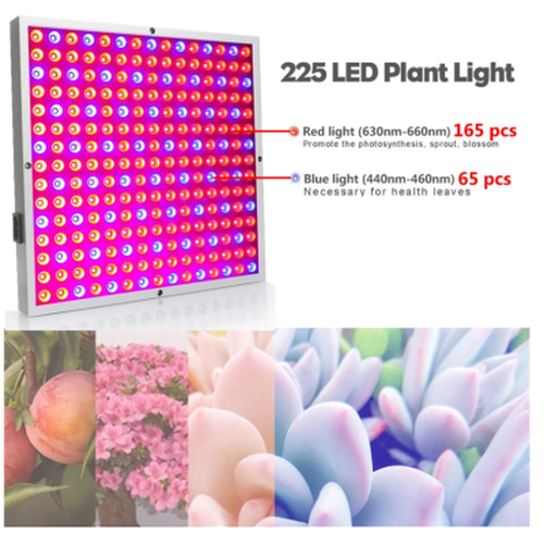 45W LED Grow Light, Full Spectrum for Indoor Plants, Veg &amp; Flower