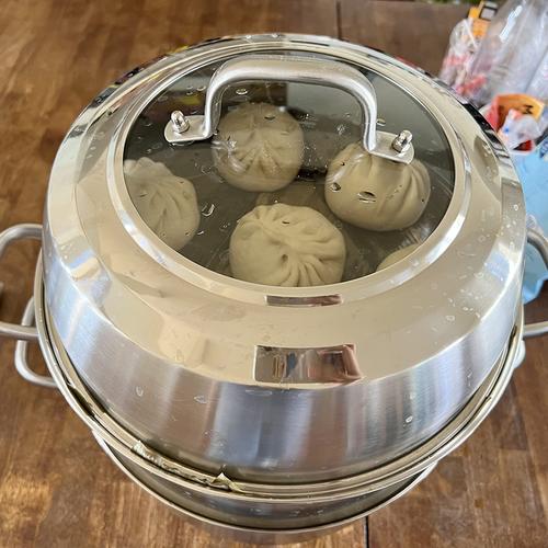 5 Tier Stainless Steel Steamer Steam Pot Set Kitchen Cookware Cooker Tool photo review