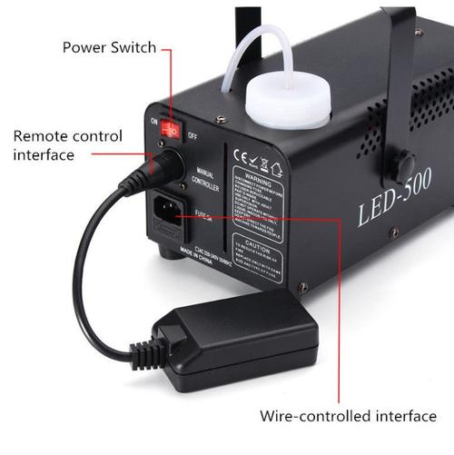 500W Smoke Fog New remote control