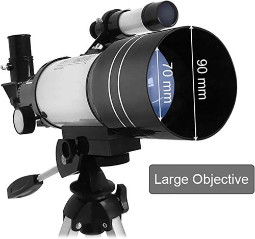 70Mm Table Astronomical Telescope With Tripod Child Birthday Gift Telescope