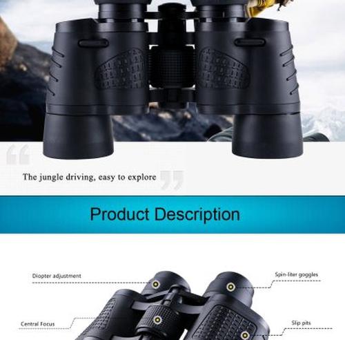 90X90 High Power Professional Binoculars for Night Vision, Hiking, Travel