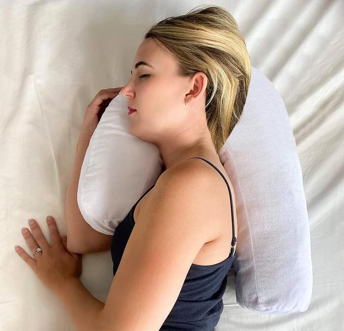 All New Side Sleeper Pillow, Anti-snoring Side Sleeping Fixed Sleeping Position U-shaped Pillow