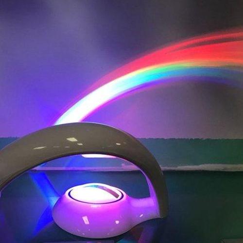 Amazing Rainbow Projector Lamp with Romantic Sky &amp; Colorful Projection