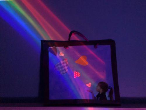 Amazing Rainbow Projector Lamp with Romantic Sky & Colorful Projection photo review