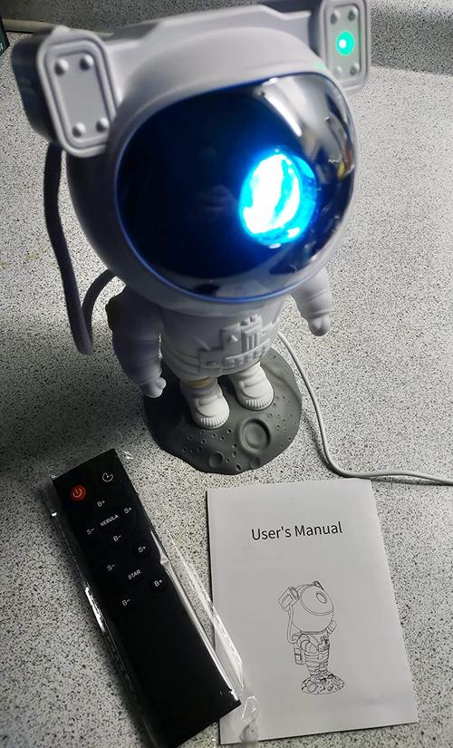 Astronaut Galaxy Projector: Starry Night Light for Kids & Adults photo review