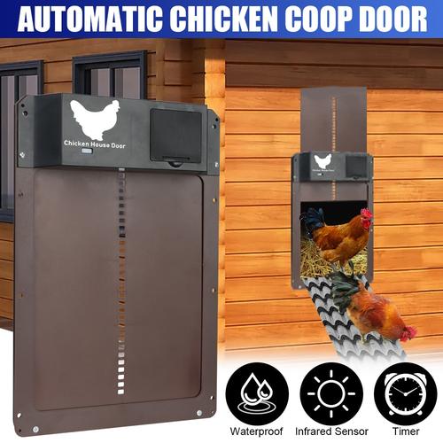 Automatic Chicken Coop Door With Light Sensing