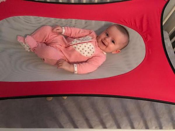 Baby Hammock - Portable Detachable Crib For Children's Home Comfort photo review