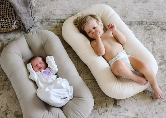 Baby Lounger | Baby Nest For Co-Sleeping - Cushioned Nest Sleep Pillow 0-3 years old