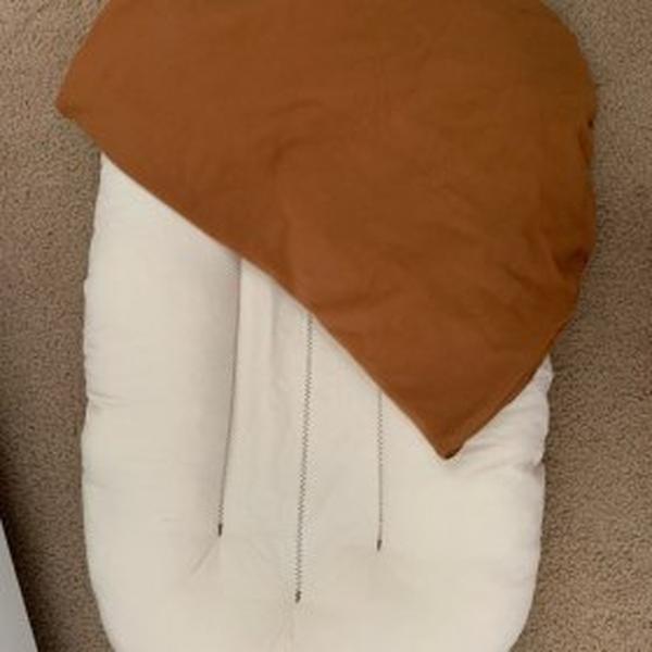 Baby Lounger | Baby Nest For Co-Sleeping - Cushioned Nest Sleep Pillow 0-3 years old photo review