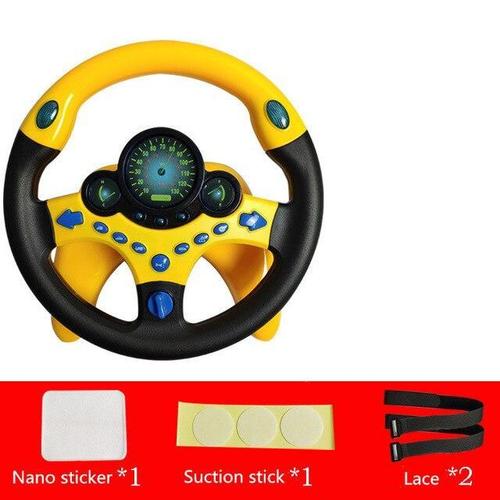 Baby Steering Wheel Toy With Light &amp; Sound