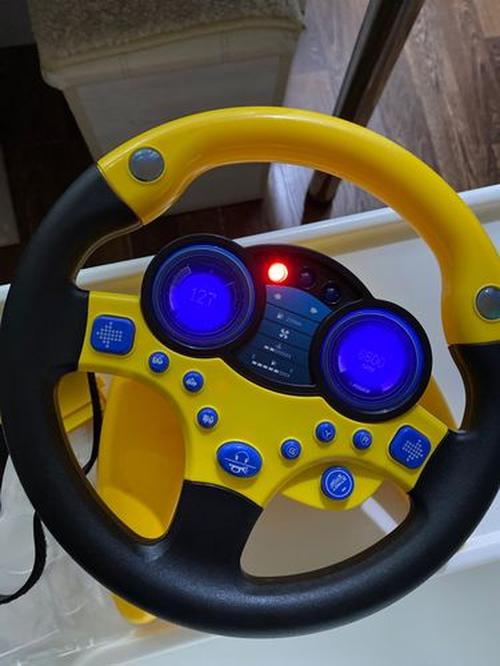 Baby Steering Wheel Toy With Light & Sound photo review