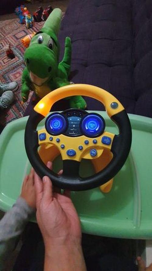 Baby Steering Wheel Toy With Light & Sound photo review