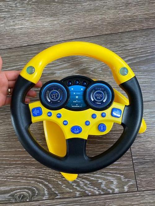 Baby Steering Wheel Toy With Light & Sound photo review