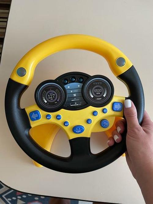 Baby Steering Wheel Toy With Light & Sound photo review