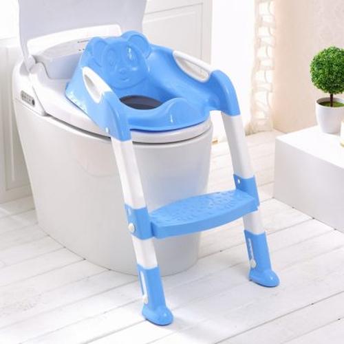 Baby Toilet Training Seat With Adjustable Ladder