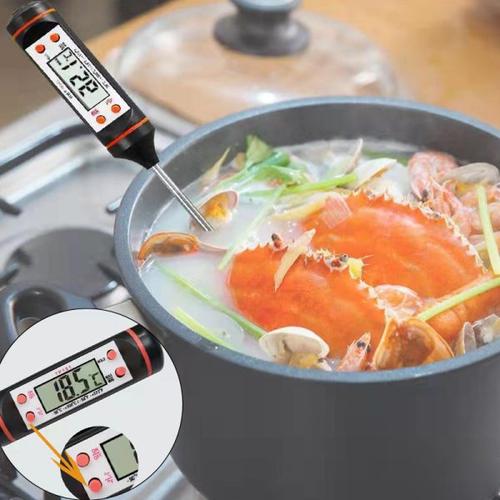 BBQ Thermometer - Measure Oil, Milk, Food Temperature for Cooking Baking