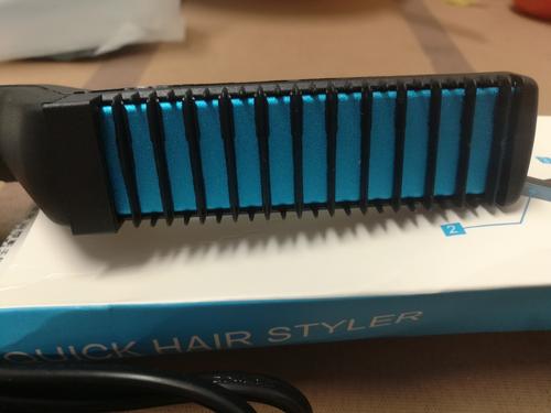 Beard Straightener Comb for Men - Quick and Easy Way to Style Beard and Hair photo review