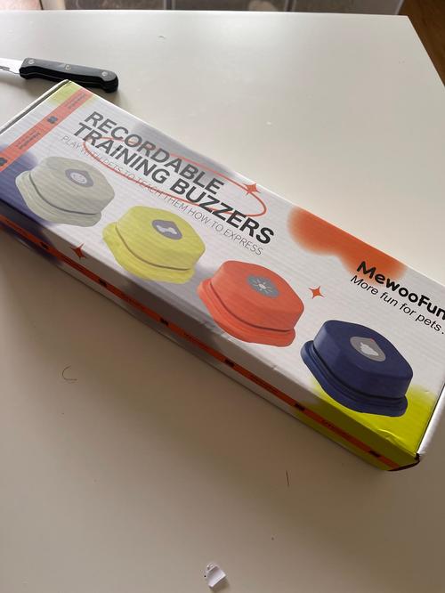 Best Dog Training Toy with Record Button - Easy to Use and Portable photo review