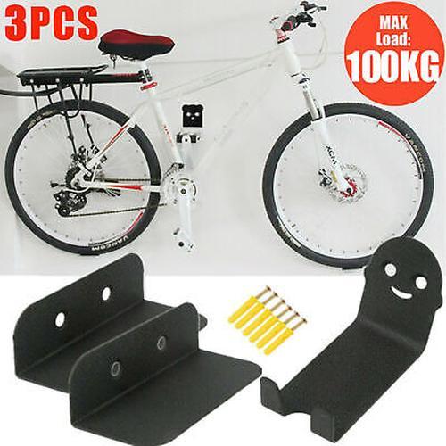 Bicycle Rack Wall Metal Hook Bicycle Mountain Bike Wall Bracket Wall Rack