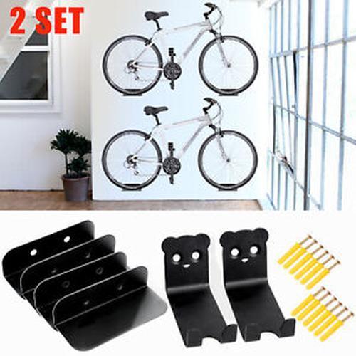 Bicycle Rack Wall Metal Hook Bicycle Mountain Bike Wall Bracket Wall Rack