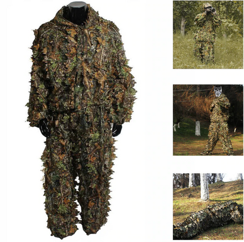 Camouflage Camo Suit, Jungle Bionic Leaves, Hunting Camouflage Clothes