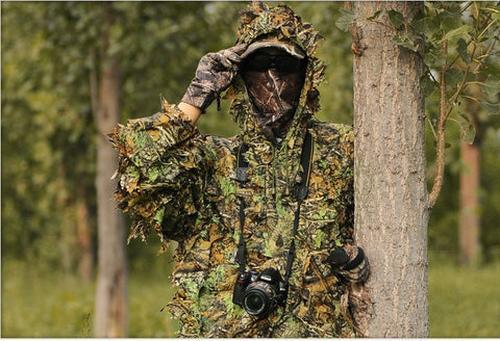 Camouflage Camo Suit, Jungle Bionic Leaves, Hunting Camouflage Clothes