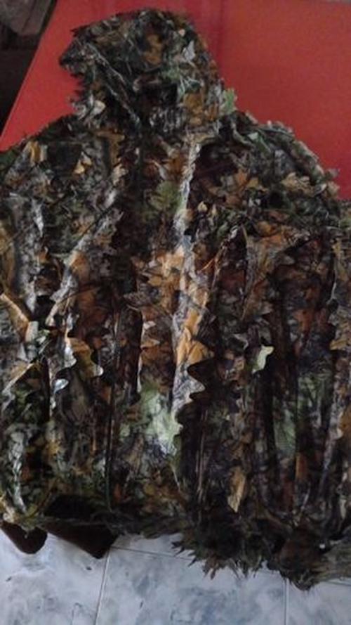 Camouflage Camo Suit, Jungle Bionic Leaves, Hunting Camouflage Clothes photo review