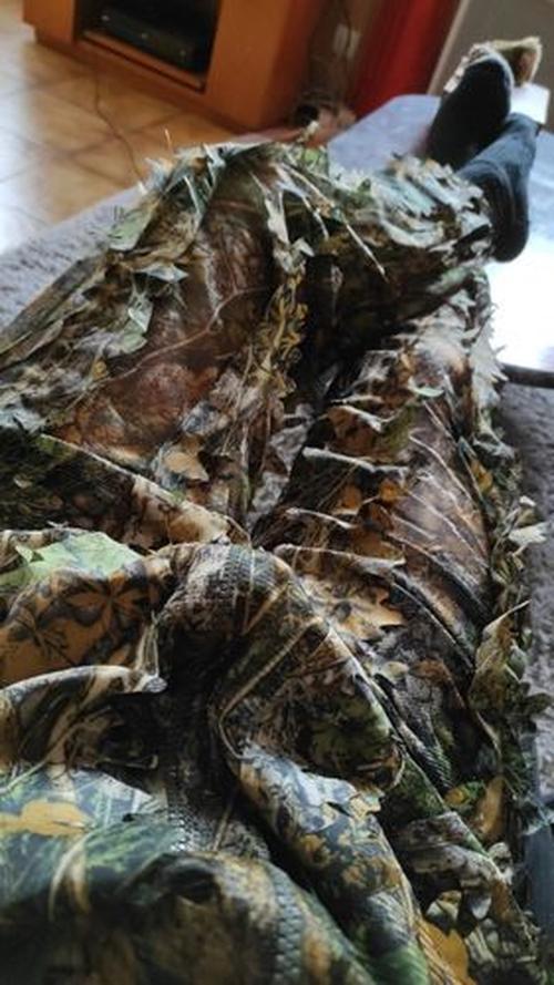 Camouflage Camo Suit, Jungle Bionic Leaves, Hunting Camouflage Clothes photo review