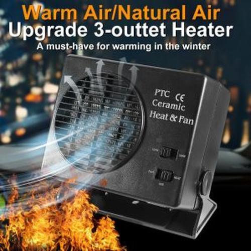 Car Heater 150W 300W 12V Ceramic Car Fan Heater