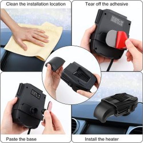 Car Heater Fan And Gate Fog Condensed Windshield Car Umbrella