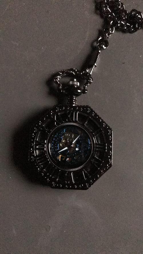 Carved Octagonal Steampunk Mechanical Pocket Watch Retro Rome photo review