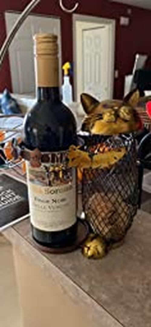 Cat Wine Bottle & Cork Holder photo review