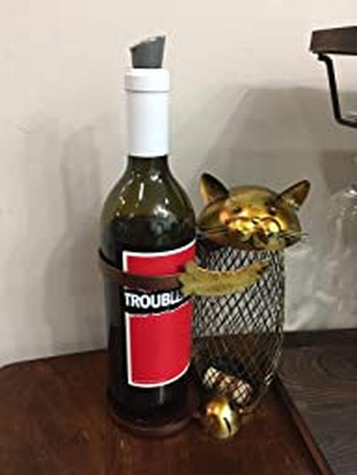 Cat Wine Bottle & Cork Holder photo review