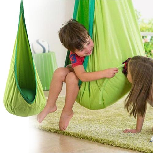 Children Pod Hammock Indoor Outdoor Hanging Chair