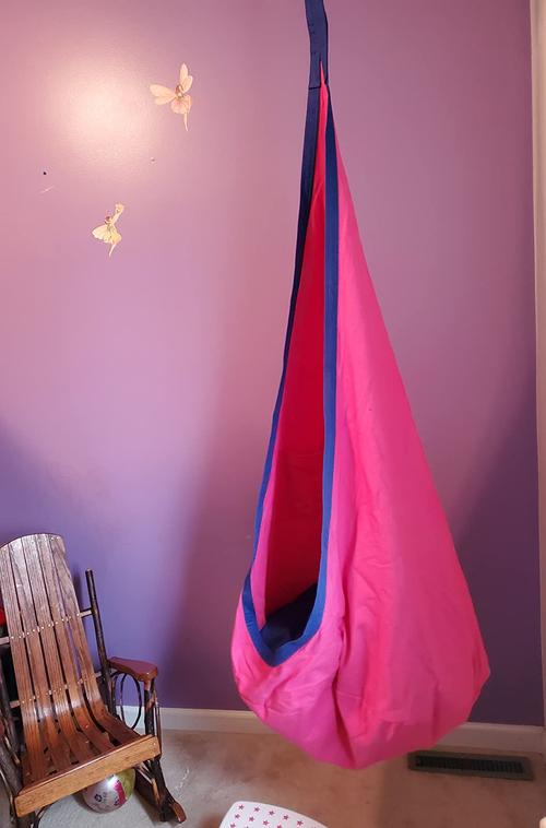 Children Pod Hammock Indoor Outdoor Hanging Chair photo review