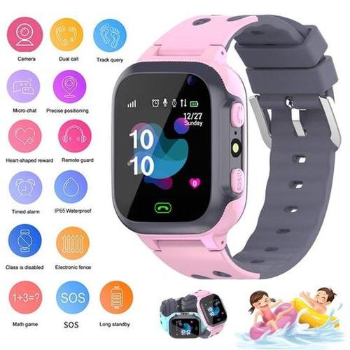 Children Smart Watch with GPS Location Tracker, Child Phone Watch Waterproof