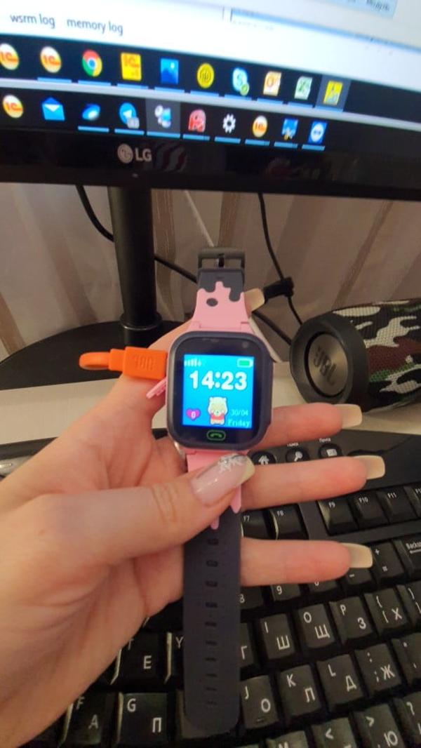 Children Smart Watch with GPS Location Tracker, Child Phone Watch Waterproof photo review